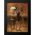 thumbnail image 2 of Haenraets, Willem 14x18 Black Modern Framed Museum Art Print Titled - Relaxing at home, 2 of 5