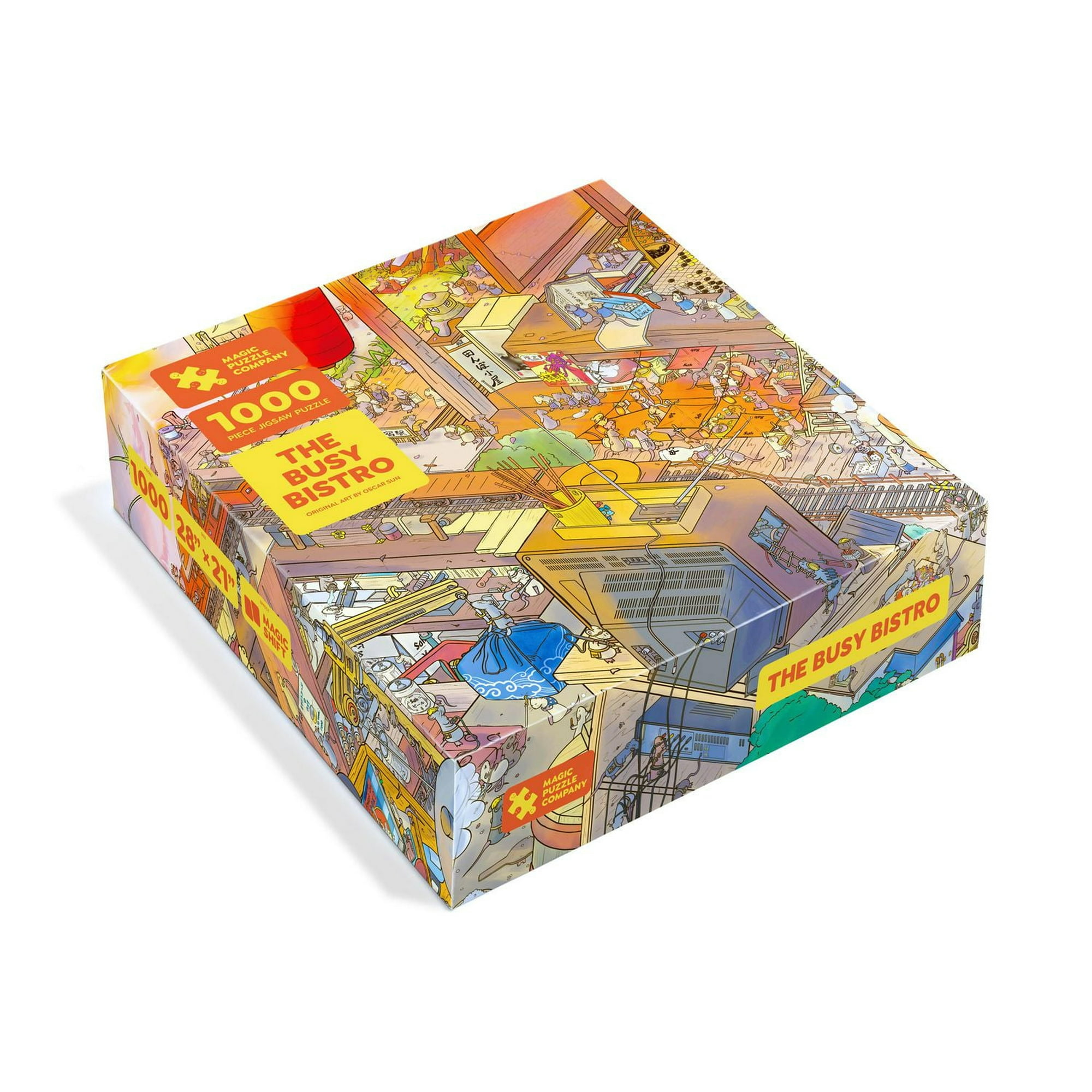 The Busy Bistro 1000 Piece Jigsaw Puzzle from The Magic Puzzle