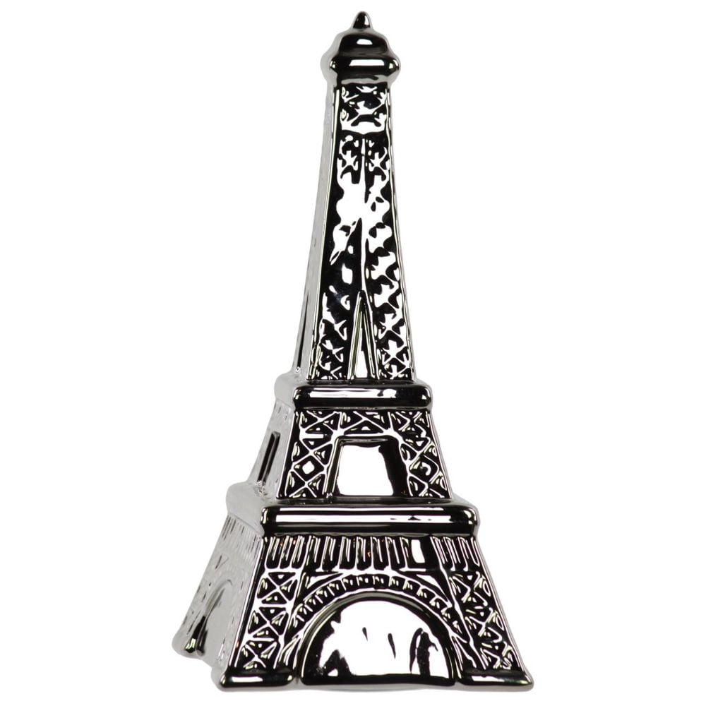 Ceramic Eiffel Tower - Chrome - Walmart.com