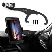 QIDIAN Auto Phone Mount SE33Cell Phone Cup Holder with 360 Rotatable Cradle for Cooper F54 F55 F56 F57 R55 R56 R57 F60 R60 R61 Clubman Countryman Smartphone Support Basket