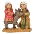thumbnail image 3 of Jesus Religious Figurine Flight to Egypt Scene Sculpture Resin Material Collectible Gift for Christian Festival Decor, 3 of 9