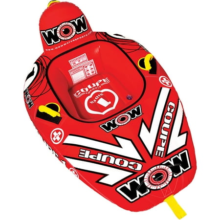 UPC: 4897034342635 | WOW Sports 1 Person Coupe Cockpit Towable Water Tube and Lounge Chair (15-1020)