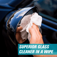 thumbnail image 4 of Invisible Glass 90166-6PK Lint-Free and Ammonia-Free Large Glass Cleaning Wipes are Tint Safe Enjoy Streak Free Windows, Mirrors, and Glass for Home and Auto, Pack of 6, 4 of 7