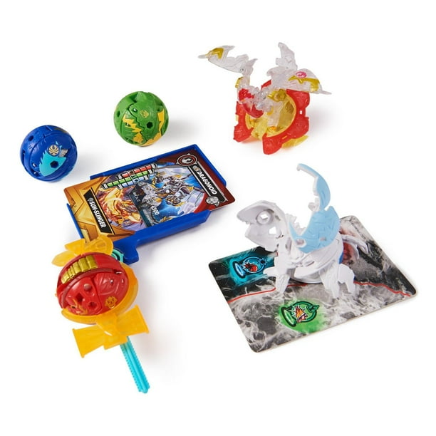 Bakugan Battle 5-Pack, Special Attack Trox, Dragonoid, Butterclaw