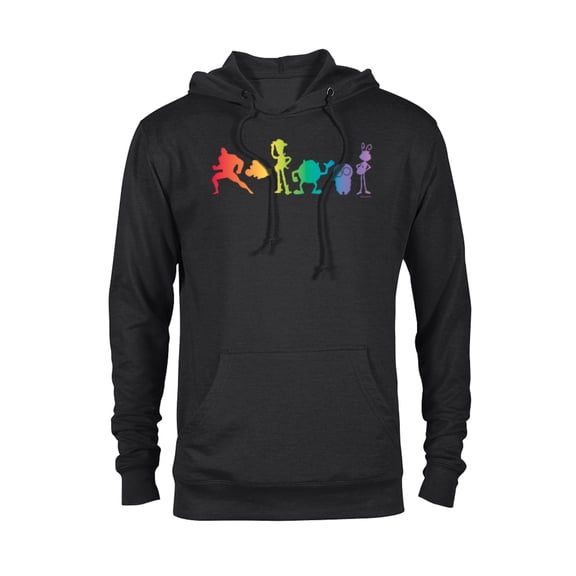 Pixar Character Line Up Pride - Pullover Hoodie for Adults - Customized-Black