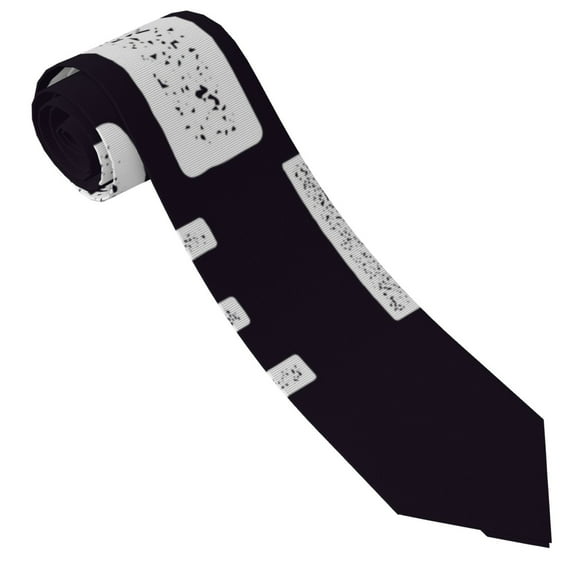 Vsdgher Veterans Day2 Print Ties for Men 4.7" Formal Necktie Wedding Accessory Men's Business Ties for Wedding Bussiness Work