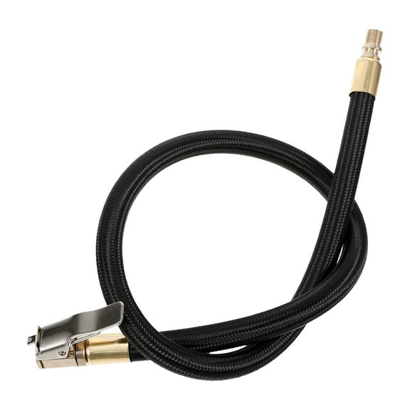 60cm Tire Inflator Hose with Quick Connect Nozzle for Automotive Bicycle and Air Compressor Use