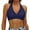a-9Dark Blue2, variant on Womens Deep V Halter Solid Color Front Wrap Ruched Padded Bikini Top Soft Support Swim Top Simple Basic Swim Tops For Seaside Summer Travel Soft Swimwear XXL