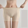 thumbnail image 3 of BLTIBY Women Butt Lifter Shapewear Mid/High Waisted Tummy Control Hollow Out Underwear Seamless Solid Color Breathable Body Shaper Shorts Beige 3XL, 3 of 5