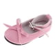 thumbnail image 1 of Encantadoras sandalias con tiras en el tobillo de PU para muñecas BJD 1/3 Rosado, 1 of 9