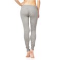 thumbnail image 2 of Aeropostale Womens Slim Cinch Pajama Lounge Pantalones, Gris, Grande Aeropostale Pantalones de salÃ³n, 2 of 2