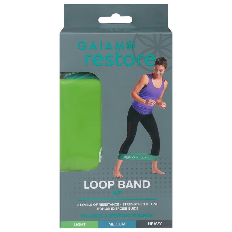 Standard Loops Band 3-Pack by Gaiam Restore 
