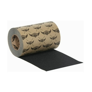 Jessup Skateboard Griptape Roll - Black, 11" X 60', Silicon Carbide Grip