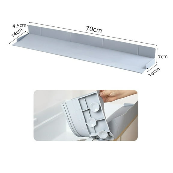 Sink Edge Splash Guard,Anti-Slip Kitchen Waterproof Mat For Placing Items