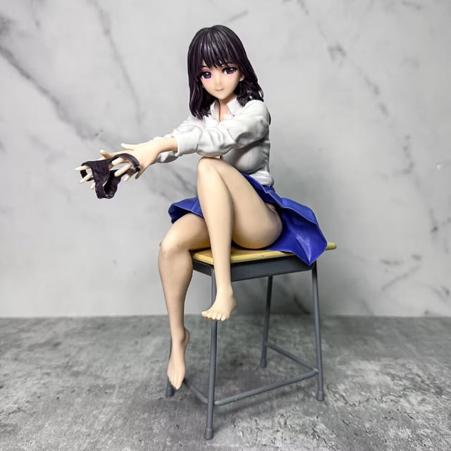 Zone. Toy Waifu figura de Anime Hentai, chica Sexy, viento soplado Original después de clase, figura de PVC, juguete de Anime coleccionable Fivean unisex