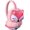 Dark Pink, variant on Kids Winter Earmuffs Plush Warm Cute Fox Ear Warmers Earflap Cartoon Earmuff for Boys Girls Toddlers