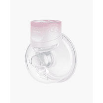 Momcozy S12 Pinky Pro Electric Hands Free Breast Pump Wearable, 24mm 1 Pack Pink