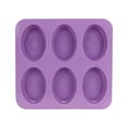 thumbnail image 1 of TIMIFIS Silicone Soap Mold Six Consecutive Oval Soap Molds, New Soap Molds, Lace Pattern Molds Kitchen Gadgets, 1 of 6