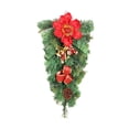 thumbnail image 1 of Toystoory Simulación flor Pino colgante Navidad bayas rojas al aire libre puerta delantera adornos colgantes de pared árbol de Navidad al revés Kits de decoración para fiestas Toystoory HA069630-00, 1 of 6