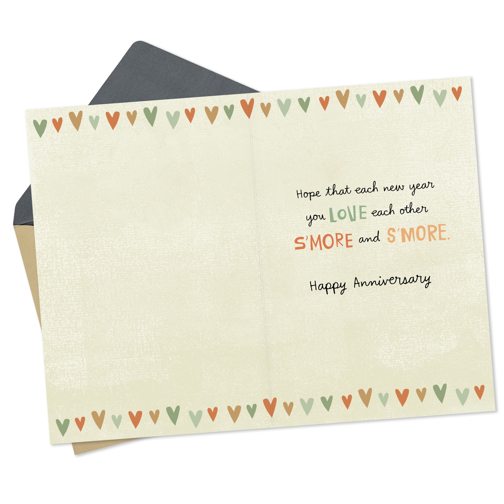 Hallmark Anniversary Card (Love Each Other S'more)