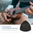 thumbnail image 3 of SHISUYAN 3 Pcs 1 Set Convenient Guitar Picks Practical Ukulele Picks with Paper Box (Random Style), 3 of 8