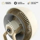 thumbnail image 3 of Vornado EH1-0121-75 - Calefactor (Metal), diseño clásico, Vintage Blanco, 1, 1, 3 of 5