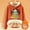 Orange, variant on Women's Thanksgiving Turkey Cartoon Print Loose Warm Hoodie Extra Long Hoodies Women Color Sweatshirt for Women Women Sweatshirt Size Medium Long Sweatshirts for Women Hoodies Women Womens Winter