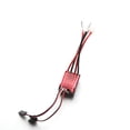 thumbnail image 3 of ESC, Controlador de velocidad electrónico ESC cepillado 60A Tamiya Plug 6V 2A BEC reemplazo para 1/1 Tomshoo Enchufe de Tamiya, 3 of 7