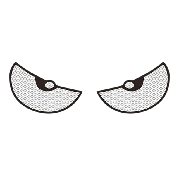 Pisexur Accesorios para coches, Electrónica para cochesPegatinas reflectantes para coche, pegatinas de ojo de diablo, pegatinas decorativas reflectantes para coche, pegatinas personalizadas para vent