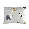 thumbnail image 5 of Mainstays Dog Cozy Flannel Reverse to Super Soft Sherpa Comforter Set, King, 5 of 5