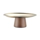 thumbnail image 5 of Soporte de pedestal de acero inoxidable para plato de postre y tartas, expositor de aperitivos y frutas. 20cmx7.5cm, 5 of 9