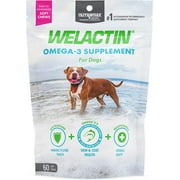 Welactin Omega-3 Skin & Coat Supplement for Dogs 60 Soft Chew