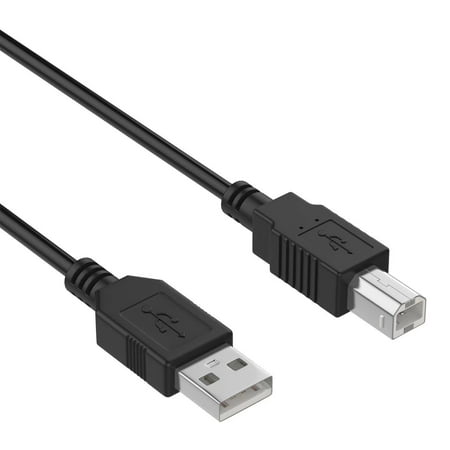 PwrON 6ft USB Cable PC Laptop Data Sync Cord Replacement for Line 6 POD Studio GX UX1 UX2 USB Recording Interface