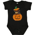 thumbnail image 3 of Inktastic Halloween Dachshund in Pumpkin Boys or Girls Baby Bodysuit, 3 of 5