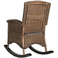 thumbnail image 6 of SAFAVIEH Verona Rocking Chair Brown, 6 of 7