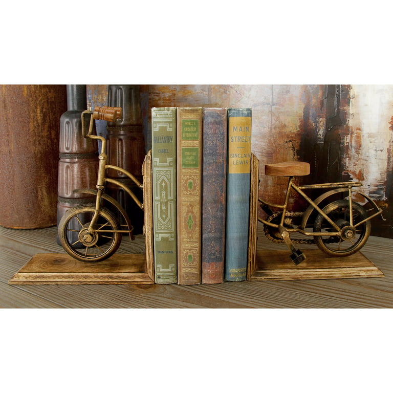 BRASS - vintage brass decorative accents bookends and iconic statues