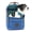 Blue, variant on Kurgo Nomad Dog Carrier Backpack, Hiking Backpack for Small Dogs, Pet Travel Back Pack Carrier, Interior Safety Tether, Waterproof Bottom, Dual Carry Handles, Holds Pets Up to 15 lbs, Blue