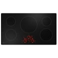 thumbnail image 2 of Ge Profile Php7036 36" Wide 5 Burner Induction Cooktop - Black, 2 of 5