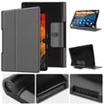 thumbnail image 2 of Magnetic Cover For Lenovo Yoga Smart Tab Case YT-X705F YT-X705X 10.1" Tablet PC Flip Book Funda For Lenovo Yoga Tab 5 Hard Shell PURPLE Yoga Tab 5 YT-X705, 2 of 6