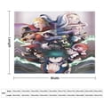 thumbnail image 3 of My Hero Academy Luxury Flannel Blanket - Super Soft Anti-Static Plush Warm Blanket for Sofa Bed - Extra Large Cozy Blanket for Men and Women, Home Decor Gift., 3 of 9