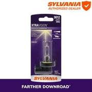 SYLVANIA 9012 XtraVision Halogen Headlight Bulb, 1 Pack