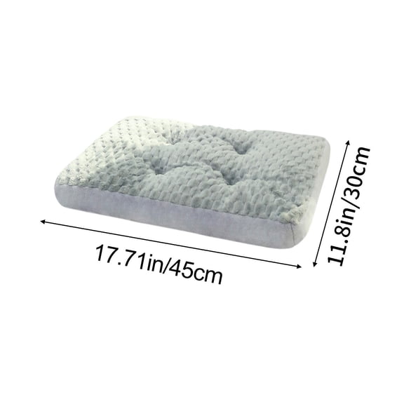 PuSpu Pet Supplies Pet Enlarged Thick Dark Sleep Small And Medium Sized Dog Mat Cats Sleeping Mattress 19.68 X 11.81 In