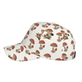 thumbnail image 5 of Balery Baseball Cap Adjustable Size for Running Workouts and Outdoor Activities All Seasons Dad Hat(Mushroom), 5 of 8