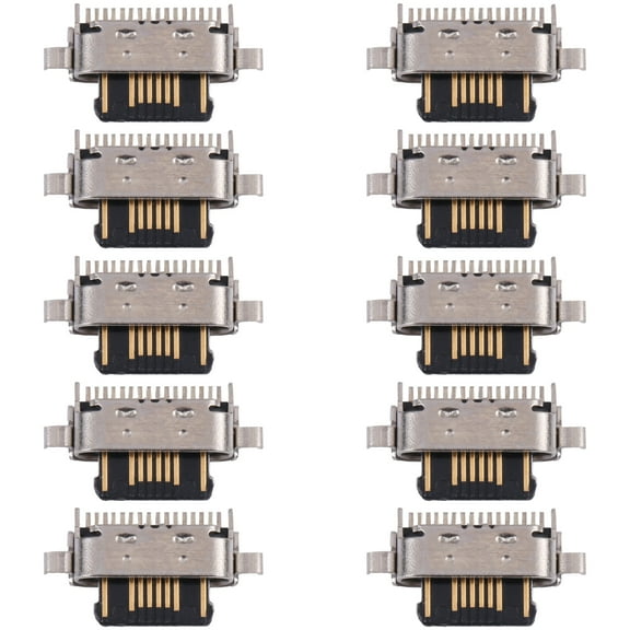 Cellphone Repair Parts 10 PCS Charging Port Connector For LG K52/Q52/K62