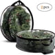 thumbnail image 1 of Bolsa de almacenamiento de corona navideña, contenedor de coronas de guirnalda transparente de 24 pulgadas para fácil almacenamiento navideño, 2 uds., 1 of 7