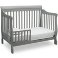 thumbnail image 3 of Delta Children Canton 4-in-1 Convertible Crib - Easy to Assemble, Grey Crib Grey, 3 of 8