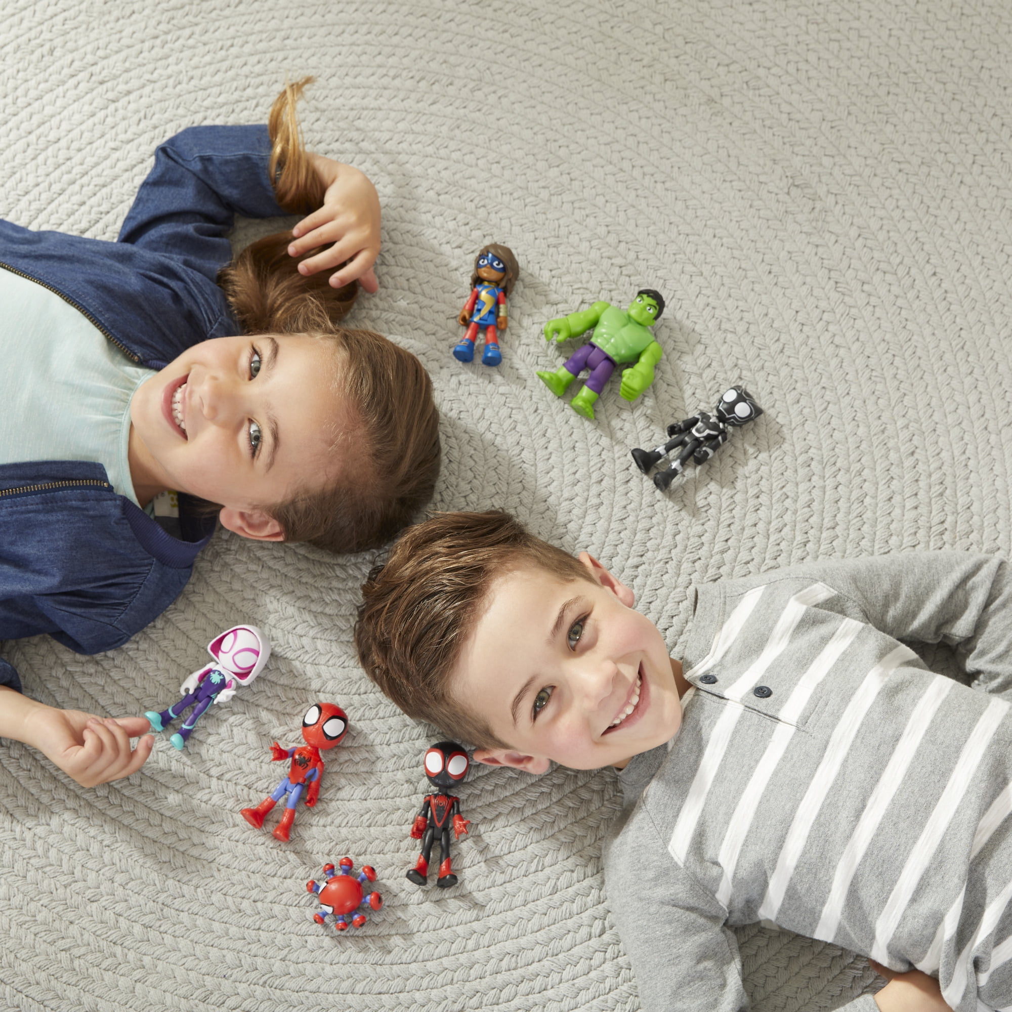 Marvel, Spidey and His Amazing Friends Collection Pack, Includes 10 Figures, for Kids Ages 3+  (图3)