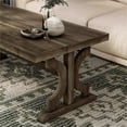 thumbnail image 2 of Bowery Hill Farmhouse Wood Coffee Table in Reclaimed Oak Finish, 2 of 10