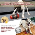 thumbnail image 6 of BESTSKY 2026 New Dog Food Puzzle Toy Adjustable Treat Dispensing Food Dispenser Slow Feeder Bowls Puppy Enrichment Toy Ball Dog Interactive Chase Training Toys for Small Medium Large Dogs, 6 of 7