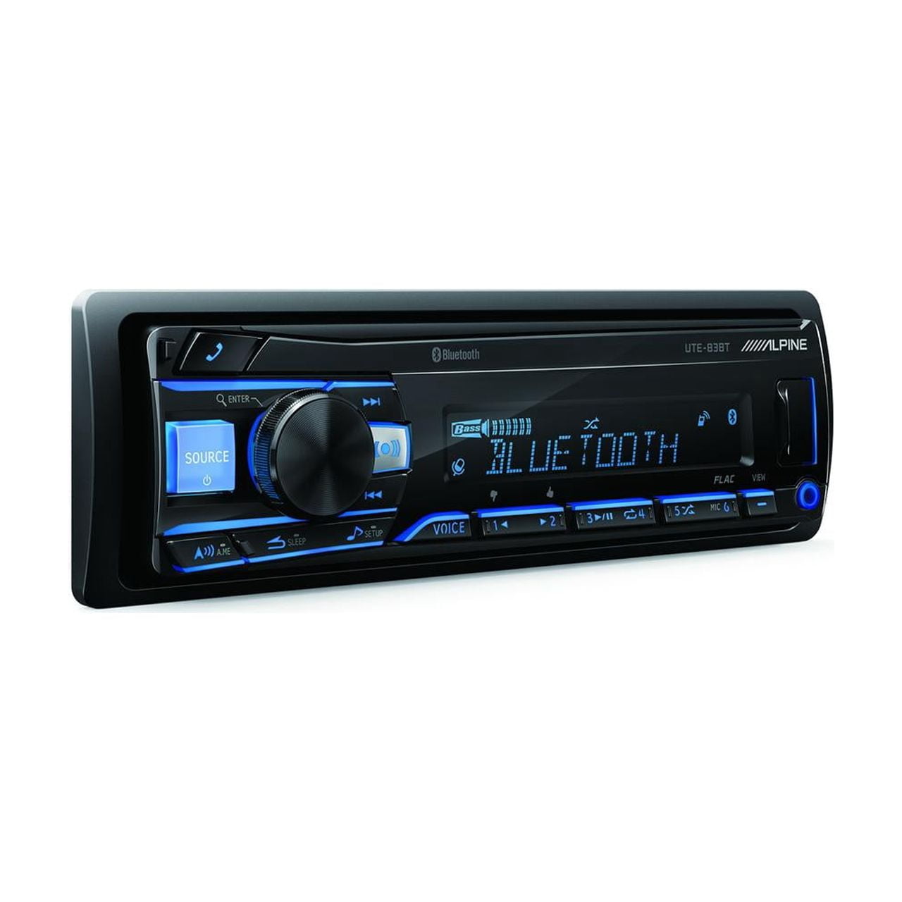 Alpine UTE-83BT Mech-less Digital Media Receiver with Bluetooth® Wireless Technology